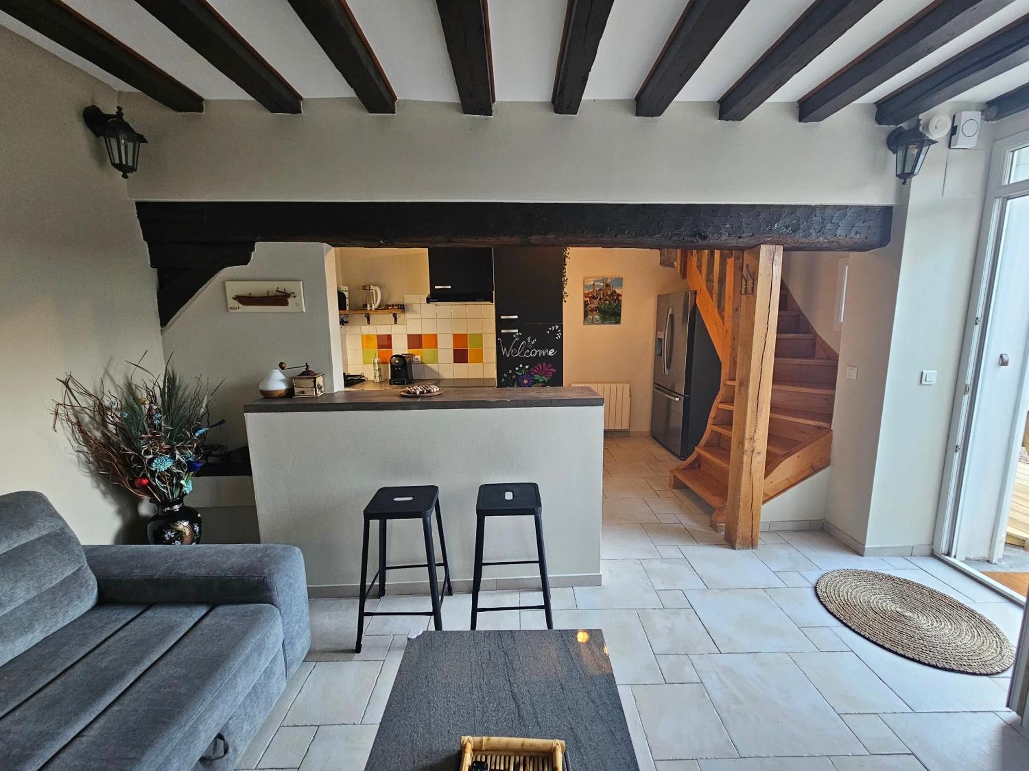 Le Vinci /Maison Pres Du Chateau Amboise Exterior foto